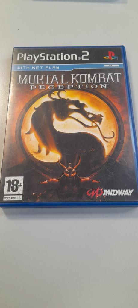 Mortal Kombat: Deception, PS2, Games en Spelcomputers, Games | Sony PlayStation 2, Gebruikt, Vechten, Vanaf 18 jaar, Ophalen of Verzenden