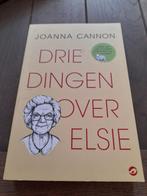 Joanna Cannon - Drie dingen over Elsie, Comme neuf, Joanna Cannon, Enlèvement ou Envoi