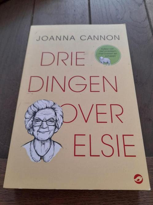 Joanna Cannon - Drie dingen over Elsie, Livres, Littérature, Comme neuf, Enlèvement ou Envoi
