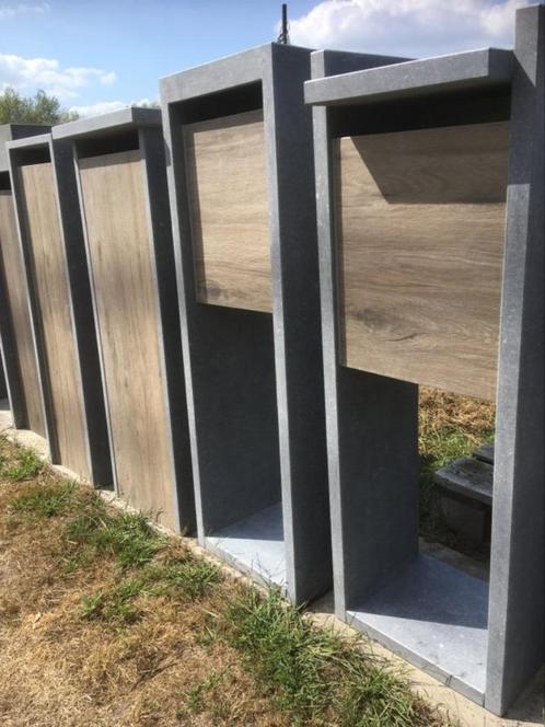 Brievenbussen Belgische arduin / keramische steen, Tuin en Terras, Brievenbussen, Nieuw, Hardsteen, Ophalen of Verzenden