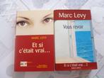 Romans de MARC LEVY " Et si c'etait vrai " Tome 1 et Tome 2, Enlèvement, Comme neuf, Marc Levy., Europe autre