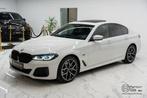 BMW 530E hybrid M-pack! Acc, Pano, Hud, H&K, Full options!, Auto's, BMW, Automaat, Achterwielaandrijving, Wit, Leder