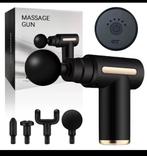 Pistolet de massage – Massage Gun 4 embouts – Relaxation, Sports & Fitness, Envoi, Neuf, Appareil