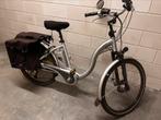 Flyer, elektrische damesfiets / fiets, Fietsen en Brommers, Elektrische fietsen, Gebruikt, Minder dan 47 cm, 30 tot 50 km per accu