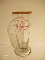 Oud acide / gezuurd bierglas La Lorraine, Verzamelen, Biermerken, Ophalen of Verzenden, Zo goed als nieuw, Glas of Glazen, Overige merken