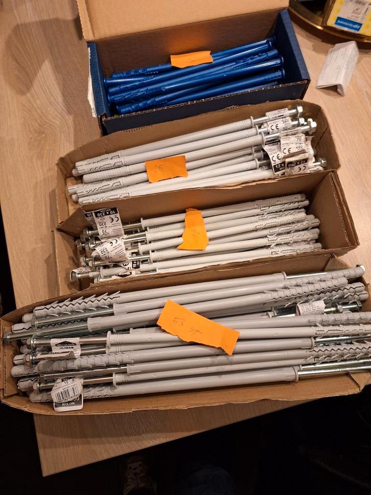 Zware lange Constructiepluggen, Doe-het-zelf en Bouw, IJzerwaren en Bevestigingsmiddelen, Ophalen