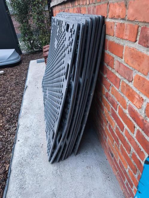 8 x Oprijplaten + connectoren, Doe-het-zelf en Bouw, Overige Doe-Het-Zelf en Bouw, Nieuw, Ophalen