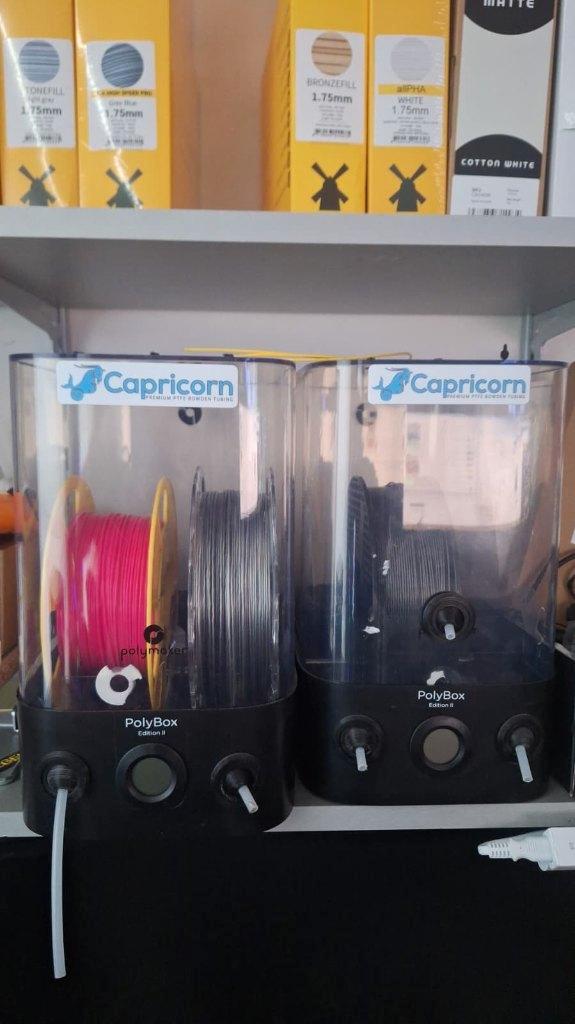 3D printer filament dryer Polymaker Polybox, Computers en Software, 3D Printers, Zo goed als nieuw, Ophalen