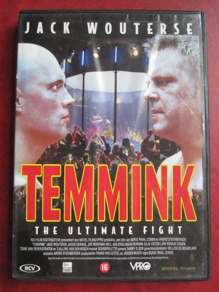 Temmink (1998), Cd's en Dvd's, Dvd's | Nederlandstalig, Zo goed als nieuw, Film, Actie en Avontuur, Vanaf 16 jaar, Ophalen of Verzenden