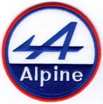 Renault Alpine stoffen opstrijk patch embleem #4, Verzamelen, Verzenden, Nieuw