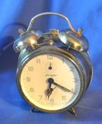 reveil mecanique vintage jerger allemagne boitier cuivre, Ophalen of Verzenden