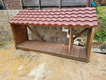 Abris pour bois de chauffage ... beschikbaar voor biedingen