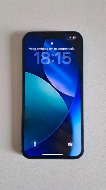 iPhone 13 128GB Blauw – In Goede Staat + Doos beschikbaar voor biedingen