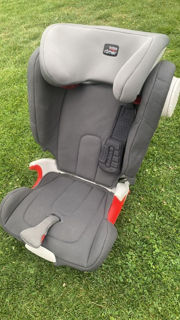 siege auto Britax Kidfix II XP Sict, Kinderen en Baby's, Autostoeltjes, Gebruikt, Romer, 15 t/m 36 kg, Autogordel of Isofix, Verstelbare rugleuning