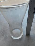 Glazen vaas, Minder dan 50 cm, Glas, Zo goed als nieuw, Verzenden