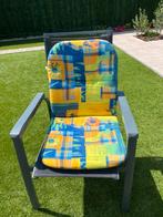 6 coussins pour chaises de jardin, Utilisé