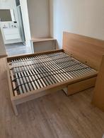 IKEA MALM Bed Beige 180x200, Ophalen, Zo goed als nieuw, Beige