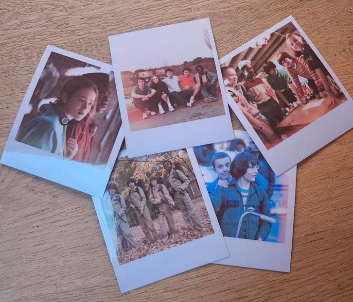 Photos Polaroïd Stranger Things, Hobby & Loisirs créatifs, Autocollants & Images, Enlèvement ou Envoi