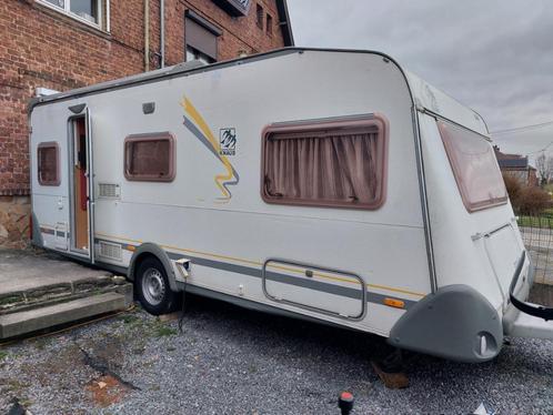 Caravane, Caravans en Kamperen, Caravans, Particulier, tot en met 6, 1250 - 1500 kg, Treinzit, Knaus, Dwarsbed, Dwars-stapelbed