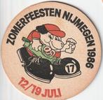 BIERKAART  HEINEKEN ZOMERFEESTEN   1986    achterkant, Collections, Marques de bière, Sous-bock, Heineken, Envoi, Neuf