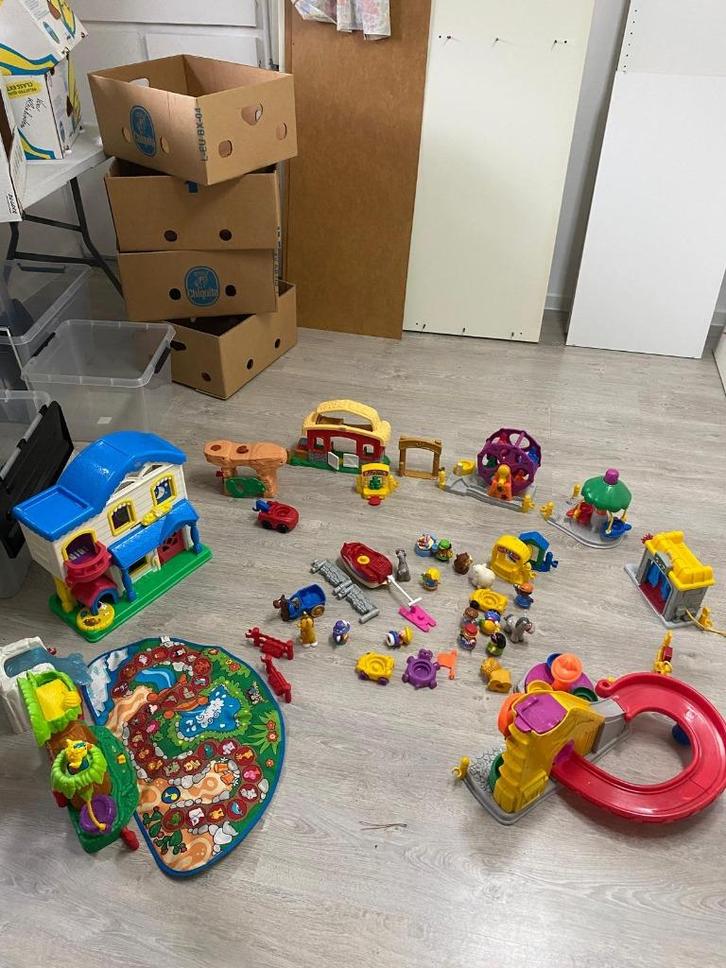 Little People (lot), Kinderen en Baby's, Speelgoed | Fisher-Price, Gebruikt, Speelset, Met licht, Met geluid, Ophalen
