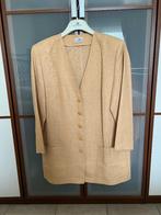 Ensemble veste + jupe en lin Mayerline neuf, Nieuw, Beige, Maat 42/44 (L), Mayerline