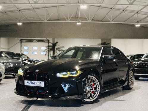 BMW M3 CS Saffierzwart - Fabrieksgarantie, Auto's, BMW, Bedrijf, Te koop, 3 Reeks, ABS, Adaptieve lichten, Adaptive Cruise Control