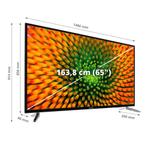 Medion flatscreen tv 65 inch, TV, Hi-fi & Vidéo, Télévisions, Autres marques, QLED, Comme neuf, Enlèvement