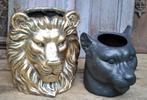 2 bloempotten, Antiek en Kunst, Curiosa en Brocante, Ophalen of Verzenden