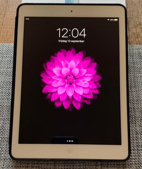 Apple iPad Air - 16GB - WIFI - Argent + étui Apple, Informatique & Logiciels, Apple iPad Tablettes, Comme neuf, Apple iPad, Wi-Fi