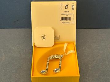 Swarovski Holiday Magic Kerst Ornament Dubbele Muzieknoot beschikbaar voor biedingen
