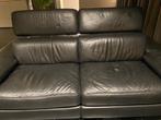 TK MOOI LEDEREN 2/3 ZIT, Enlèvement, Cuir, Zie foto's