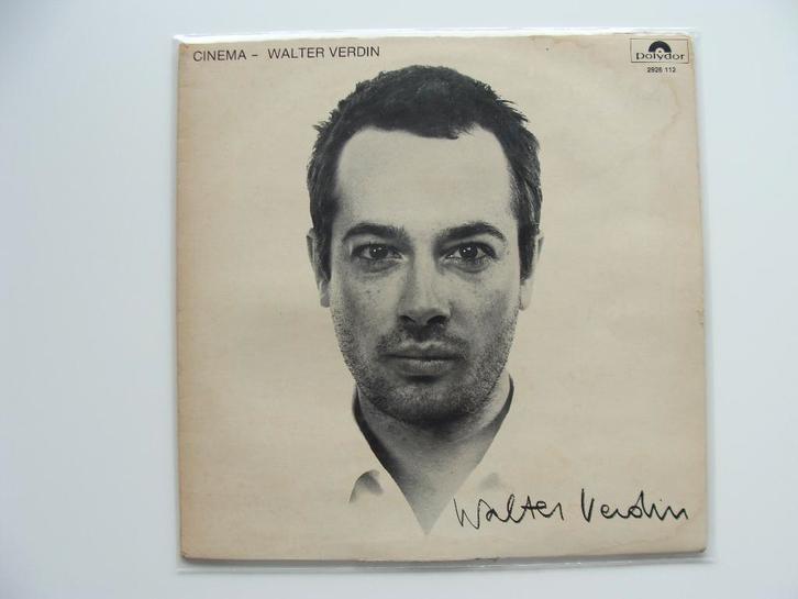 Walter Verdin – Cinema (1980), CD & DVD, Vinyles | Néerlandophone, Rock, 12 pouces, Enlèvement ou Envoi
