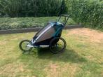 Thule chariot lite 2 met jogging kit, Fietsen en Brommers, Fietsaccessoires | Aanhangwagens en Karren, Ophalen, Gebruikt, Opvouwbaar