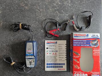 Optimate 4 tm340 dubbel programma  beschikbaar voor biedingen