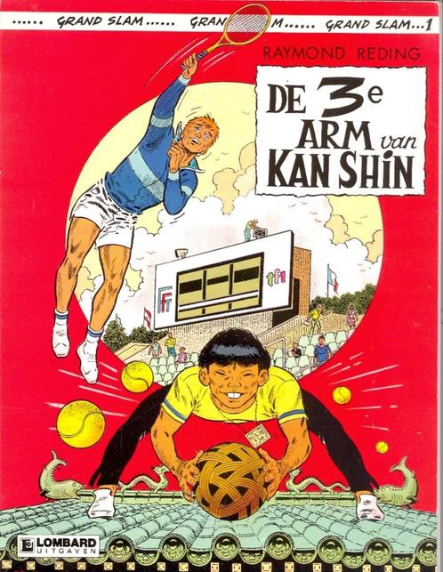 Grand Slam nr 1:Raymond reding - De 3e arm van Kan Shin., Boeken, Stripverhalen, Zo goed als nieuw, Eén stripboek, Ophalen of Verzenden