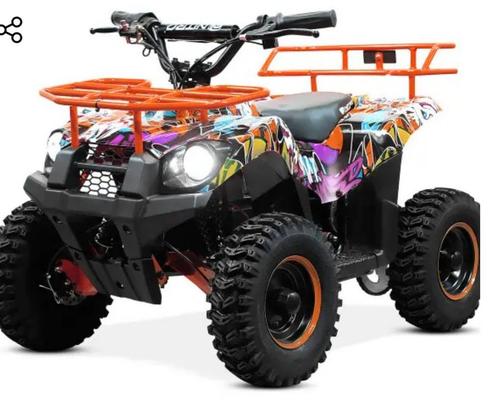 ATV QUAD CROSSER MOTORSPORT KINDEREN, Kinderen en Baby's, Speelgoed | Buiten | Accuvoertuigen, Nieuw, Ophalen of Verzenden