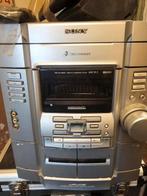 Mini chaîne hifi 3 cd radio double cassettes commande, Ophalen, Zo goed als nieuw
