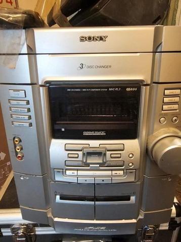 Mini chaîne hifi 3 cd radio double cassettes commande  beschikbaar voor biedingen