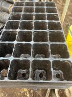 Stekplaten tray plantplaat zaaiplaat 28 gaten, Tuin en Terras, Tuin, Kunststof, Gebruikt, Minder dan 30 cm
