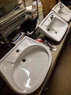 3 lavabo - wastafels vintage, Doe-het-zelf en Bouw, Sanitair, Ophalen, Gebruikt, Steen, Wastafel