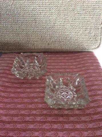 Cendriers en verre Duo, Enlèvement, Comme neuf, Cendrier