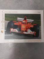Puzzel 500 stuks Ferrari Schumacher, Comme neuf, Enlèvement ou Envoi