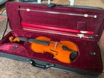 Viool 4/4 met boog en koffer, Muziek en Instrumenten, Strijkinstrumenten | Violen en Altviolen, Zo goed als nieuw, Viool, Ophalen