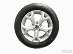 Zomerbandenset met originele Nissan velgen Bridgestone TPMS, Auto-onderdelen, Nieuw, 215 mm, 17 inch, Banden en Velgen