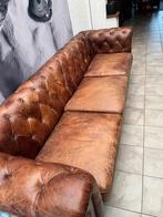 Chesterfield , bruin , L 270 B 85 h 74, Huis en Inrichting, Ophalen, Zo goed als nieuw