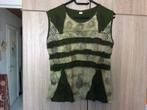 Groen topje, Vêtements | Femmes, Tops, Comme neuf, Vert, Sans manches, Taille 42/44 (L)