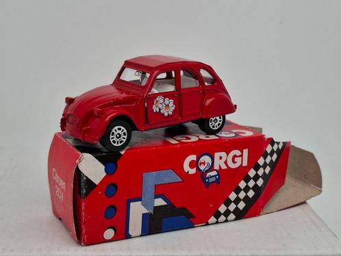 Citroën 2CV - Corgi 3 inch, Hobby en Vrije tijd, Modelauto's | Overige schalen, Zo goed als nieuw, Auto, Ophalen of Verzenden