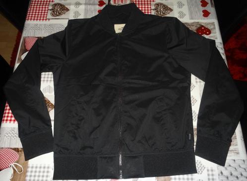 M medium jas Hollister zwart bomber baseball als nieuw, Kleding | Heren, Jassen | Zomer, Zo goed als nieuw, Maat 48/50 (M), Zwart