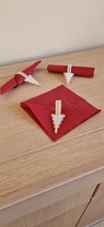 servetringen    ( kerst )       9 st                handwerk, Enlèvement, Comme neuf